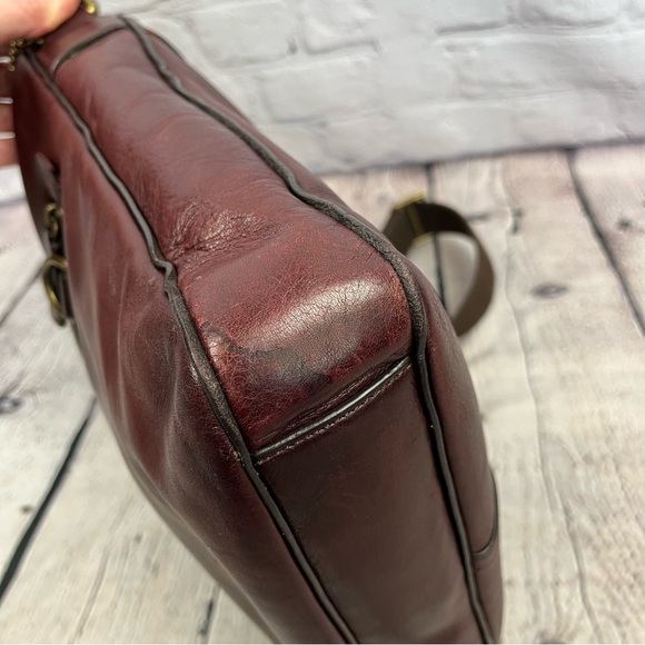 COACH Bleeker Legacy Leather Messenger Bag - Picture 14 of 16